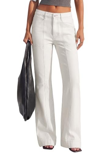 Curve Appeal White Jeans