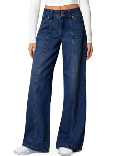 High Rise Wide Leg Jeans